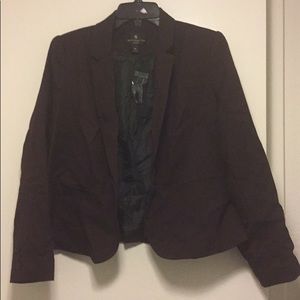 Worthington Black & Burgundy NWT Blazer